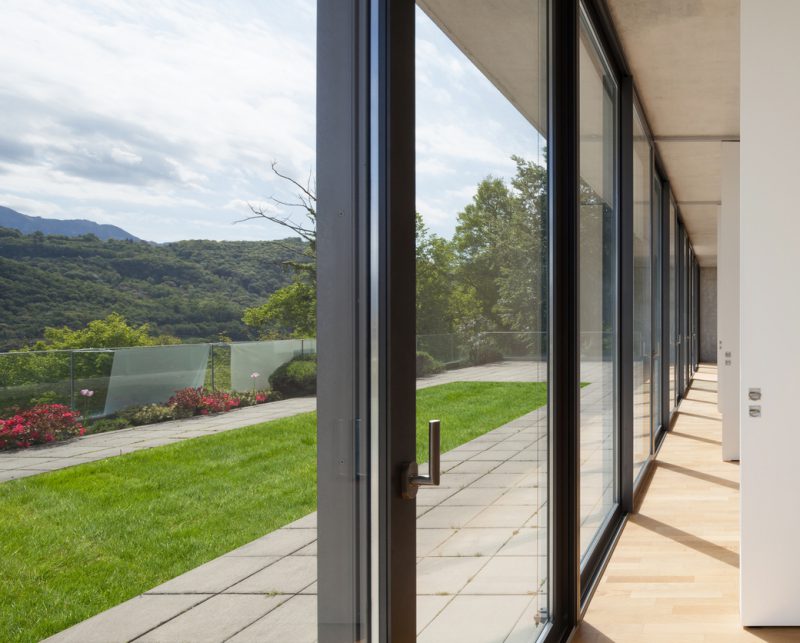 Cortizo sliding doors by Bridgewater Glass