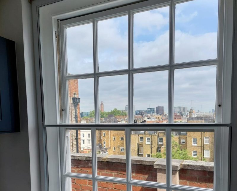 Secondary glazing sash windows by Bridgewater Glass